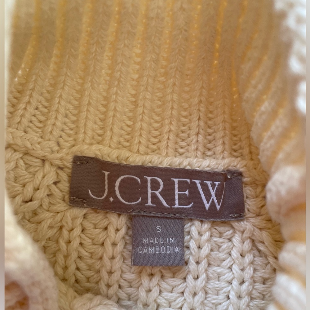 Jcrew cotton roll neck sweater - Picture 3 of 4